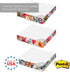 Modern Floral Slim Sticky Note Stacks / 3 Vibrant Botanical Designs / 110 Sheets Per Pad / 2.75" Square Tropical Memo Blocks/Cheery Floral Prited ...