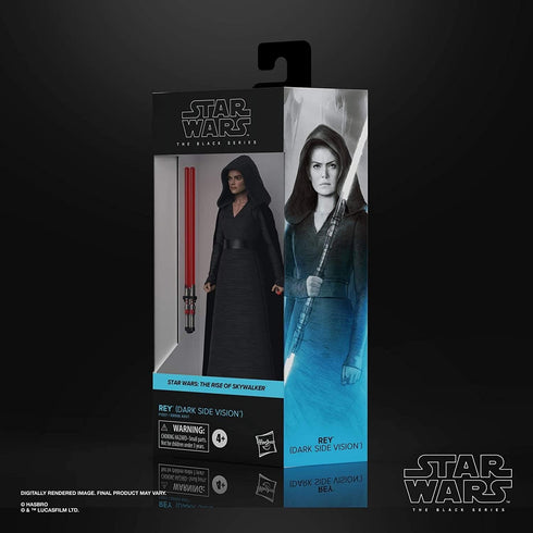 STAR WARS The Black Series Rey (Dark Side Vision) Toy 6-Inch Scale The Rise of Skywalker Collectible Action Figure, Ages 4 and Up, Multicolored (F...