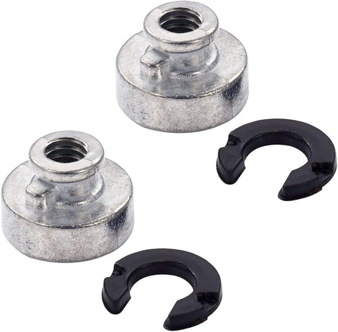 Amazicha 2 PCS Fender Seat Nut Kit Fit for Harley Electra Glide Street Glide Sportster 1997-2024...