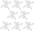 8Pcs 50x50mm Fan Protective Cover 3D Printer Accessories PC Case Laptop Cooling Fan Safety Metal Grill Protector...