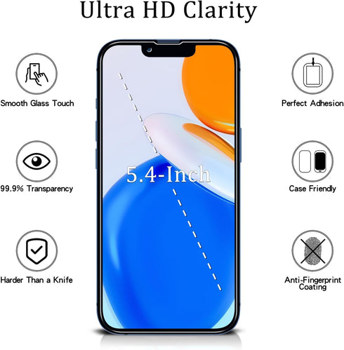 MAYtobe [2-Pack Privacy Screen Protector Designed for iPhone 13 Mini Tempered Glass, No Bubbles, Anti Scratch, Easy to Install...