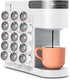 Coffee Pod Holder for Keurig K Cup Pods, Side Mount K-cup Pod Storage Stands Rack, Perfect for Small Counters ( Transparent, 3 Pack for 15 K Cups)...