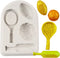 Football Silicone Mold Rugby Fondant Molds for Cake Decoration Cupcake Topper Chocolate Candy Polymer Clay Gum Paste...