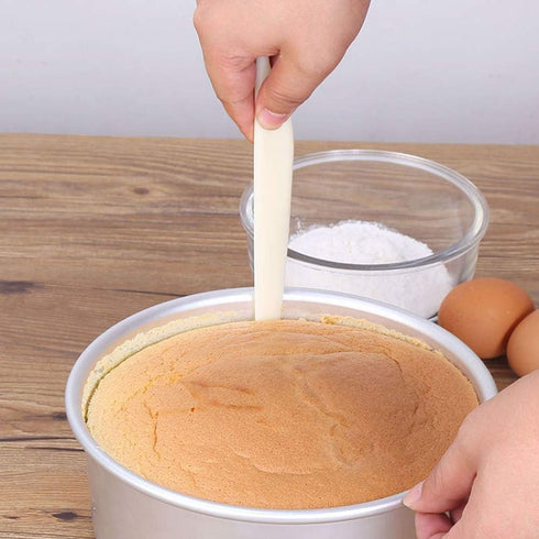 6 Pcs Fondant Cake Stripping Tools Kitchen Bakeware Cooking Cookie Pastry Tools Wedding Decoration Supplies Plastic Spatulas Baking Tool for Home ...