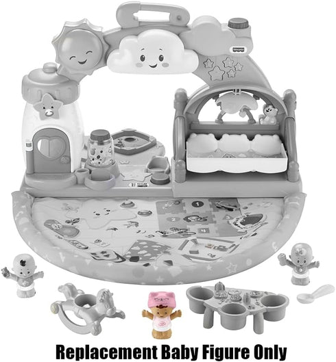 Replacement Parts for Little-People 1-2-3 Babies Playdate Playset - GLT76 and GRW95 - Replacement Baby Figure...