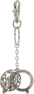 Mermaid 4X Magnifying Glass Sliding Top Key Chain (Silver Tone)...