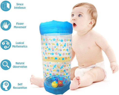 Fidget Toys Baby Crawling Fitness Toys Exercise Your Baby's Hearing and Touch Exercise Your Baby's Muscles and Coordination Baby Toys for 6 Months...