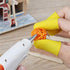 Hot Glue Gun Finger Protectors, 15 pcs, Silicone Thimble Finger Guard for Hot Glue...