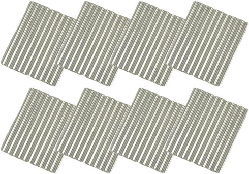8X 1:35 Scale Steel Shed Corrugated Tile Table Material Miniature Architecture House Dioramas Building Model Kits Layout Scenery...