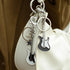 mdgfge Punk Music Guitar Keychain Musical Instrument Star Cute Bass Keyring Electric Guitar Key Rings Key Holder Pendant for Women Men Music Lover...