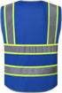 Safety Vest for Men Women 9 Pockets High Visibility Safety Vests with Reflective Strips Hi Vis Reflective Construction Work Vest,Meets ANSI/ISEA S...