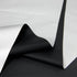 Blackout Drapery Shade Fabric Black and Silver 100 Percent Shading Light Waterproof Sunshade Cloth Light Weight (1Yard)...