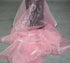 MDS Pack of 5 Yard Sheer Organza Fabric for Wedding Party Home Event Banquet Decorations, Backdrop Curtain Craft Dress Sewing Fashion DIY Crystal ...