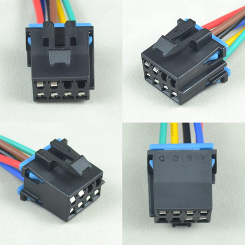 AC Heater Climate Fan Speed Control Connector Wiring Harness for Chevy Silverado 1500 2500 3500 Tahoe 1996-1999, Replace 15306189, PT1346...