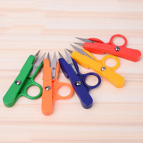 Yarn Thread Snips 12 PCS Professional Point Quick-Clip Heavy Duty Sewing with Stainless Steel Blade and Soft Handles Mini...