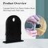 Outdoor Resin Shed Hasp Latch, Bolt Latch, Replacement for The Rubbermaid Outdoor Resin Shed Hasp Latch, Black Solid Core Plastic 1 Pcs...
