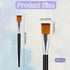 10 Pcs Flat Paint Brushes 3/4 Inch Acrylic Paint Brush Artist Craft Painting Brush for Watercolor, Oil Painting, Acrylic, Face Body Nail Art, Craf...