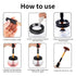 Premium Makeup Brush Cleaner Dryer Electric Brush Cleaner Brush Cleaner - Includes Brush Head Rotator (USB)...
