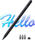 Stylus Pen for iPad 2024-2018 with Faster Charge,Tilt Sensor Battery Indicators Pencil for Apple iPad Pro M4 2024,iPad Air M2 2024,iPad 10/9/8/7/6...