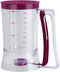 CHuangQi Cake Batter Dispenser with Measuring Label, Perfect Baking Tool for Pancake Cupcakes or Any Baked Goods...