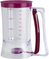 CHuangQi Cake Batter Dispenser with Measuring Label, Perfect Baking Tool for Pancake Cupcakes or Any Baked Goods...