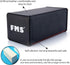 FMS Soft Car Armrest Console Cushion for Relaxation PU Leather Memory Foam Car Seat Armrest (Black)...