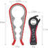 Jar Opener, 5 in 1 Multi Function Can Opener Bottle Opener Kit with Silicone Handle Easy to Use for Children, Elderly and Arthritis Sufferers (App...