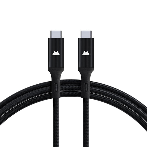 Mous - USB C to USB C Charging Cable - Nylon Braiding - 1.5m - Black...