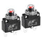 uxcell Thermal Circuit Breakers 5A 125/250V AC 32V DC Push Button Reset Overload Protector Switch with Waterproof Cap 2 Pcs...