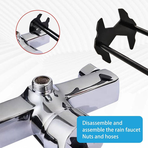 Basin Wrench, Faucet Wrench, Plumbers Wrench, 7 Sizes Sink Wrench Set, Under Sink Wrench Faucet Tool, Universal Under Sink Plumbers Wrench (large)...