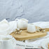 CHOOLD 2 pcs Mini Ceramic Creamer with Handle, Coffee Milk Creamer Pitcher - White - 1.5 oz...