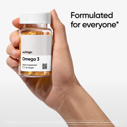 Omega 3 EPA & DHA, Fish Oil 1000mg per Serving, Supports Heart, Brain, Skin & Eye Health, No Burp-Back, 30 Softgels, 30 Day Supply...