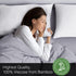 BEDELITE Standard Pillow Cases Set of 2, Rayon Derived from Bamboo, Cooling Pillow Cases for Hot Sleepers & Night Sweats, Breathable Silky Soft En...