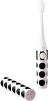 Electric Toothbrush HI-923 Black Polka Dot (Portable/Travel Size)...