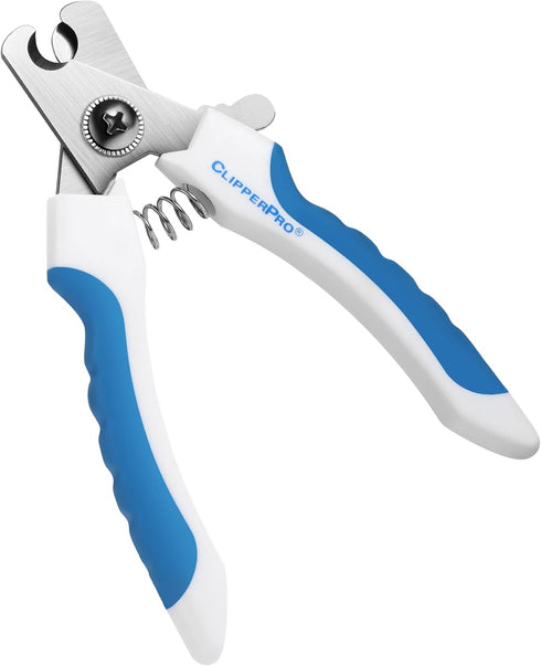 Azurro ClipperPro® Dog & Cat Pets Nail Clippers and Trimmers - Professional Pet Nail Clipper & Trimmers with Safety Guard to Avoid Over Cutting - ...