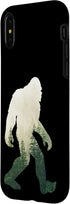 iPhone X/XS Bigfoot Figure Sasquatch Yeti Nature Double Exposure Case...
