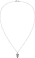 AeraVida Wide-Eyed Owl .925 Sterling Silver Necklace Earrings Jewelry Set...