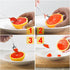 Grapefruit Spoons and Grapefruit Knife, 4pcs Stainless Steel Grapefruit Spoon and 1pcs Curved Knife with Serrated Edge,Grapefruit Utensils Set for...