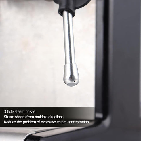 TOPINCN Coffee Machine Steam Nozzle, 3 Holes 304 Stainless Steel Coffee Maker Accessories for CRM3605 Coffee Machine...