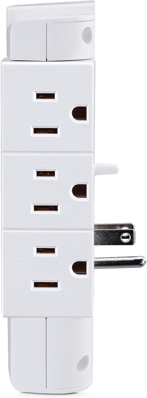 CyberPower CSP600WSURC2 Surge Protector, 1200J/125V, 6 Swivel Outlets, 2 USB Charging Ports, Wall Tap Design, White...
