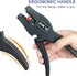 HKS Automatic 2 in 1 Wire Stripper Tool for 32-7 AWG Wire Stripping & Cutting, Length Range 0.25-1 inch - Suitable for Various Wires...