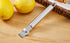 Stainless Steel Lemon Zester Grater with Channel knife Citrus Orange Peeling Tool Fruit Peelers...
