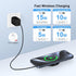 Samsung S24 Ultra Wireless Charger,15W Stand for Galaxy S24 S23 FE S22 S21 S20,Mag-Safe Magnetic Fast Wireless Charging Pad for iPhone 15 Pro Max/...