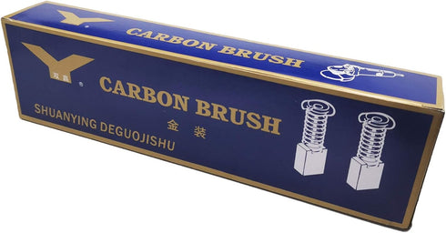 5 x 10 x 16mm / 0.19" x 0.39"x 0.62"Motor Carbon Brush Angle Grinder Carbon Brushes Replacement Generic Electric Motor Power Tool Part 303#?20Pcs?...