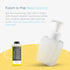 EZbrnd Eversoft Countertop Foaming Dish Soap Bottle Dispenser, 385ml (13oz), Refill Cartridges Sold Separately...