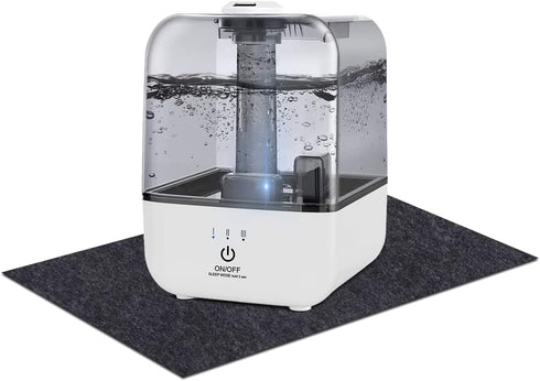 Under The Humidifiers Mat,Floor Protector,Absorbent Material,Waterproof Layer,Anti-Slip,Durable and Machine Washable(Humidifiers Mat:36inches x 30...