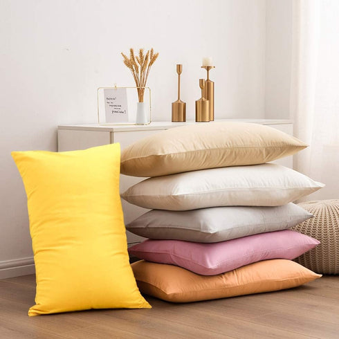 NTBAY Queen Pillowcase Set - 4 Pack Brushed Microfiber 20x30 Pillowcases - Soft, Wrinkle-Free, Fade-Resistant, Stain-Resistant, Dark Grey Pillowca...