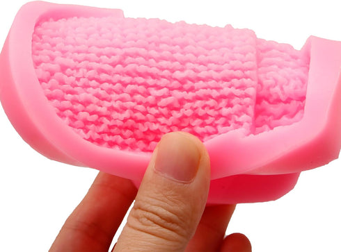 Christmas Knitted Glove Cake Decorating Silicone Mold 1 Pcs for Cake Decoration Candy Cupcake Topper Cake Polymer Clay Crafts Epoxy Resin...