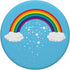 Rainbow Pop Phone Grip For Smartphones & Tablets PopSockets PopGrip: Swappable Grip for Phones & Tablets PopSockets Adhesive PopGrip...