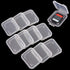 Plastic Memory Card Storage Case Compatible with SD MMC/SDHC PRO Duo White (20 PCS)...